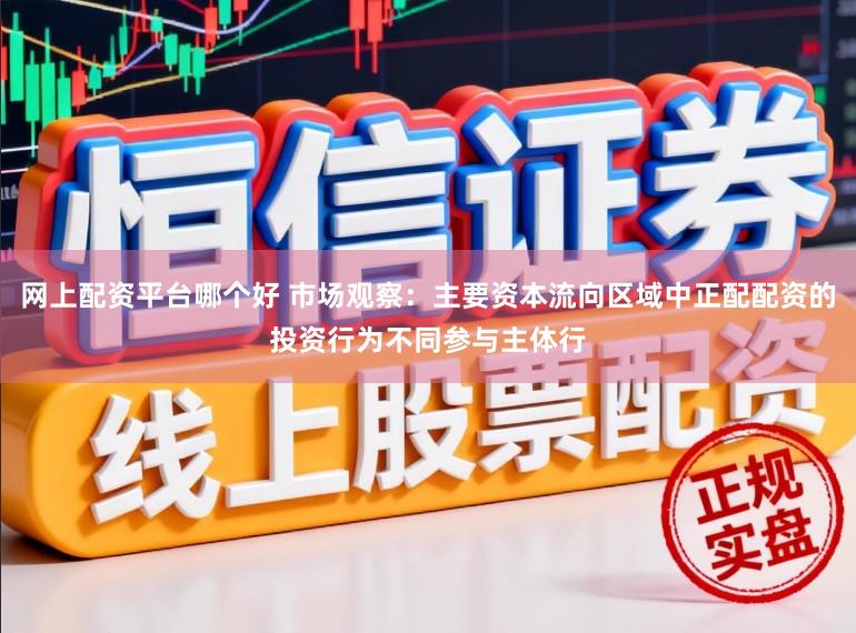 网上配资平台哪个好 市场观察：主要资本流向区域中正配配资的投资行为不同参与主体行