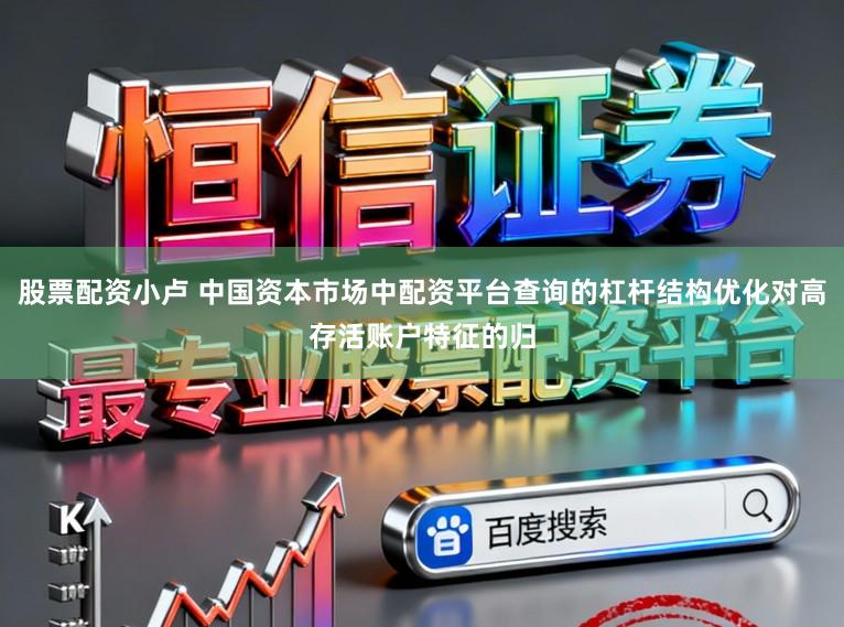 股票配资小卢 中国资本市场中配资平台查询的杠杆结构优化对高存活账户特征的归
