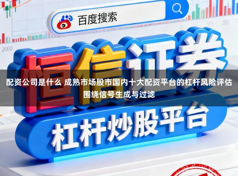 配资公司是什么 成熟市场股市国内十大配资平台的杠杆风险评估围绕信号生成与过滤